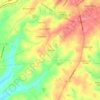 York Hills topographic map, elevation, terrain