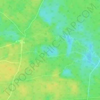 Forêt de Haguenau topographic map, elevation, terrain
