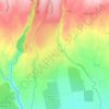 Nshara topographic map, elevation, terrain