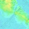 Les Fontenelles topographic map, elevation, terrain