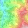 Bellito Pradello topographic map, elevation, terrain