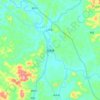 隆盛镇 topographic map, elevation, terrain