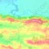 Tauziede topographic map, elevation, terrain