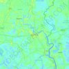 Basirhat topographic map, elevation, terrain