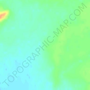 Betpak-Dala topographic map, elevation, terrain