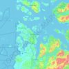 Stavanger topographic map, elevation, terrain