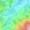 Miriani di sopra topographic map, elevation, terrain