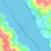 Tomales Bay topographic map, elevation, terrain