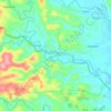 Sto. Niño topographic map, elevation, terrain