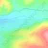 Қожақорған topographic map, elevation, terrain