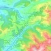 La Foyaca topographic map, elevation, terrain