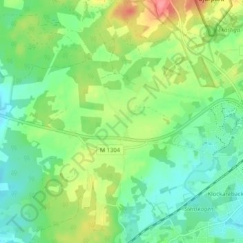 Maglasäte by topographic map, elevation, terrain