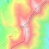Koh-e Hindukush topographic map, elevation, terrain
