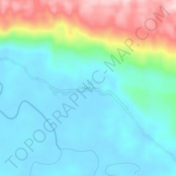 Haha topographic map, elevation, terrain