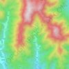 上方 topographic map, elevation, terrain