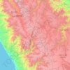 Provincia de Bolognesi topographic map, elevation, terrain