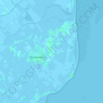 Zevenhuizen topographic map, elevation, terrain