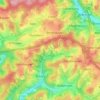 Pettseifen topographic map, elevation, terrain
