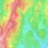 Sagy-le-Haut topographic map, elevation, terrain