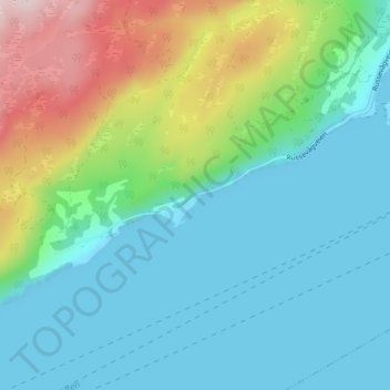 O topographic map, elevation, terrain