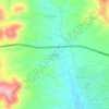 Akçakent topographic map, elevation, terrain