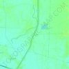 Ban Sa Ak topographic map, elevation, terrain