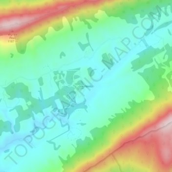 Joe Neets topographic map, elevation, terrain