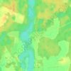 Granzow topographic map, elevation, terrain