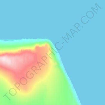Cape Joseph Henry topographic map, elevation, terrain