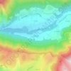 Les Verneys topographic map, elevation, terrain