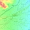 Kumbakonam topographic map, elevation, terrain