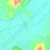 Budrikë e Epërme topographic map, elevation, terrain