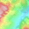 I Rabbini topographic map, elevation, terrain