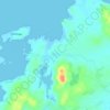 Doonloughan topographic map, elevation, terrain