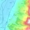 拉出波西 topographic map, elevation, terrain