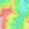 Pianezzo topographic map, elevation, terrain
