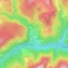 Drelaj topographic map, elevation, terrain