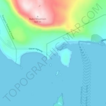 Fairhaven topographic map, elevation, terrain