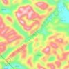 顶吉村 topographic map, elevation, terrain