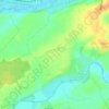 L'Ouest topographic map, elevation, terrain