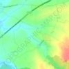 Geniemont topographic map, elevation, terrain