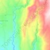 Rebi topographic map, elevation, terrain