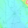 Taungoo topographic map, elevation, terrain