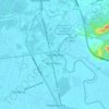 Parit Buntar topographic map, elevation, terrain