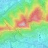 Lion Rock topographic map, elevation, terrain