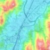To Yuen Wai topographic map, elevation, terrain