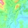 刘家寨 topographic map, elevation, terrain