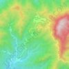 于沟 topographic map, elevation, terrain