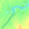 Ozar topographic map, elevation, terrain