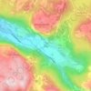Gilja topographic map, elevation, terrain